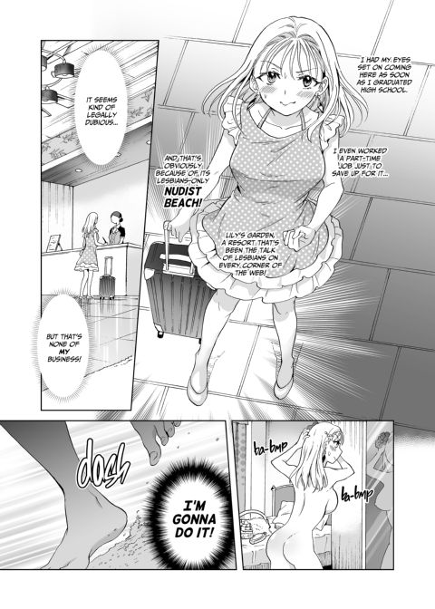 Happy Nudist Beach - It's a Great Day for a Lesbian Beach Orgy! Chapter 1 page 7