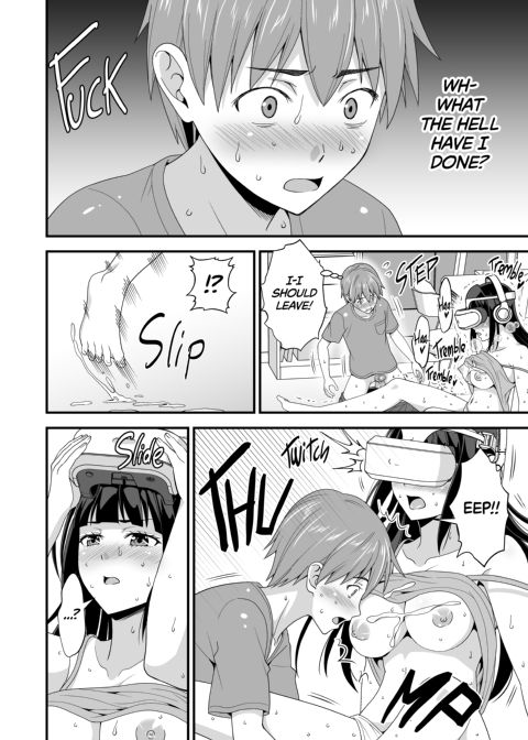 My Prim and Proper Stepsister was Masturbating in VR Chapter 1 page 9