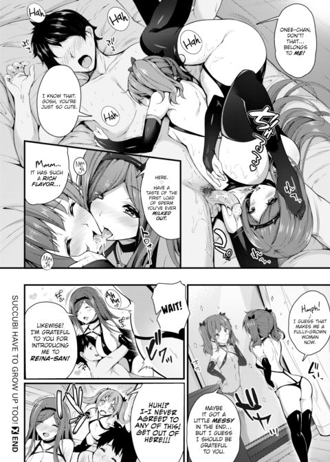 Succubi Have to Grow Up Too! Chapter 1 page 22