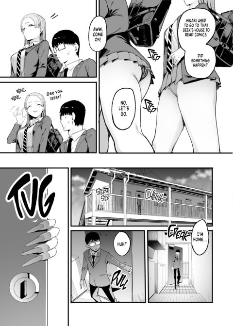 Drop-in Gyaru Lets Me Use Her Pussy 4 Chapter 1 page 8