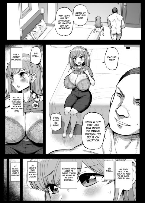 My Petite Girlfriend Is My Dad's Sex Slave - Family Vacation Arc Chapter 1 page 35