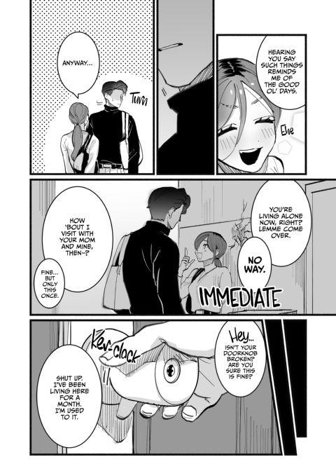 Do Strong and Silent Guys Have Wet Dreams of Their Childhood Friends? Chapter 1 page 21