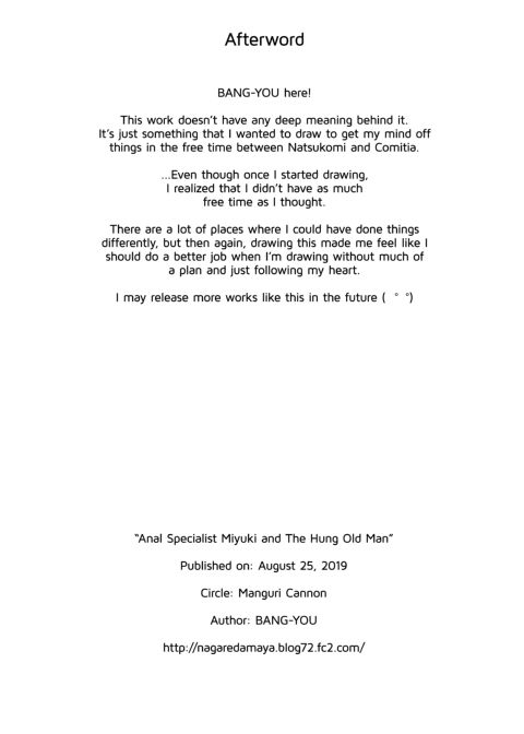 Anal Specialist Miyuki and The Hung Old Man Chapter 1 page 14