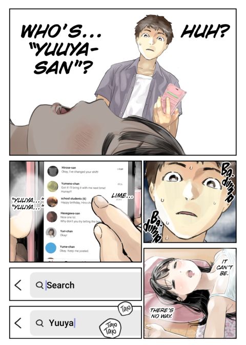 I Only Intended to Peek Through my Girlfriend's Phone Chapter 1 page 29