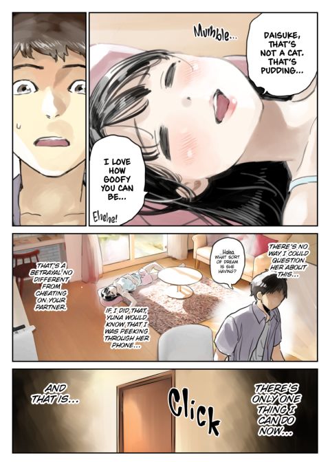 I Only Intended to Peek Through my Girlfriend's Phone Chapter 1 page 78