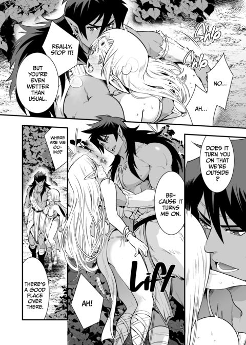 The Orc's Bride: An Elf Held Captive by Pleasure Chapter 1 page 55