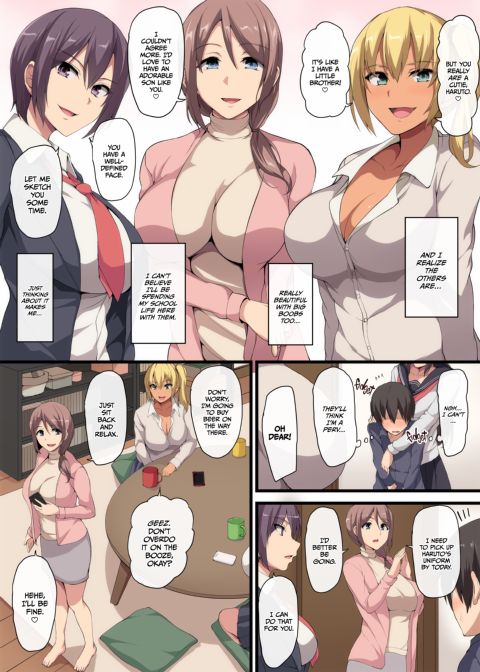 Lovey-Dovey Sex Life With Older Ladies - Losing My Virginity To a Harem Chapter 1 page 8