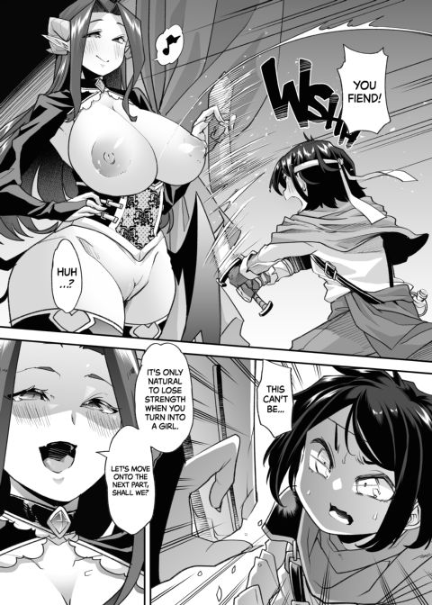 Cum and you're done!! The Pet Feminization Curse Chapter 1 page 8