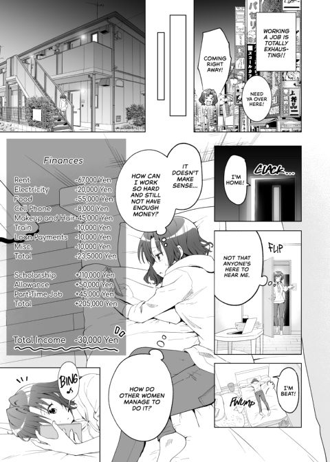 Sugar Baby Diaries 1: The College Babe - Part One Chapter 1 page 6