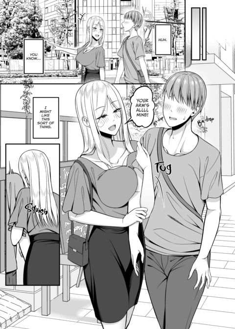 Hanging Out at My Big-Titty Gyaru Coworker's Place Chapter 1 page 18