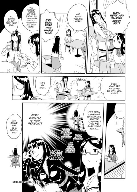 Meruko in a Cafe Chapter 1 page 11
