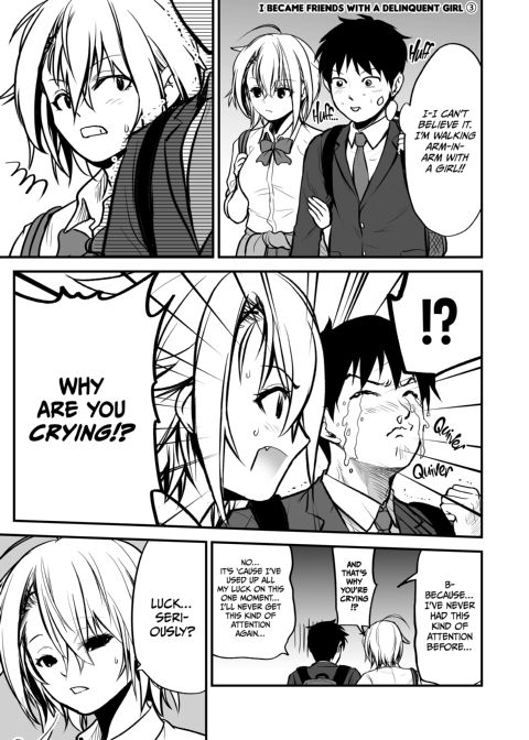 I Became Friends With a Delinquent Girl 1 Chapter 1 page 14