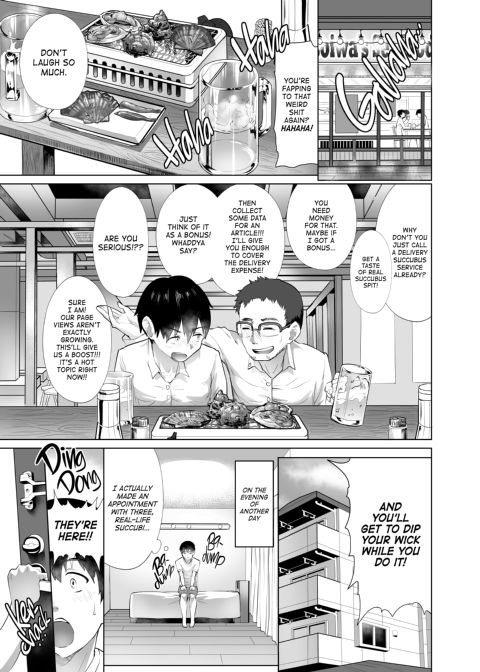 Succubus Delivery!! Vol. 2.0 - My Report on the Time I Was Devoured by Three Succubi Chapter 1 page 6