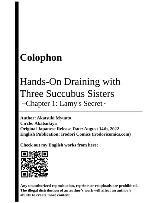 Hands-On Draining with Three Succubus Sisters - Chapter 1: Lamy's Secret Chapter 1 page 84
