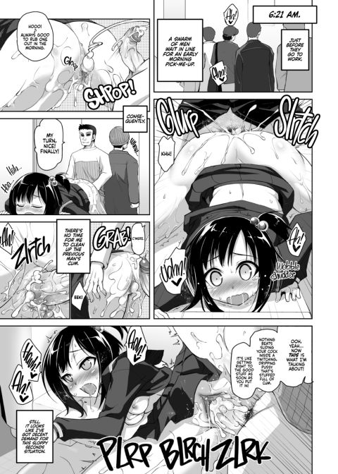 This Sexy Cumdump's So Popular, She's Got Men Lining up to Use Her! Chapter 1 page 4
