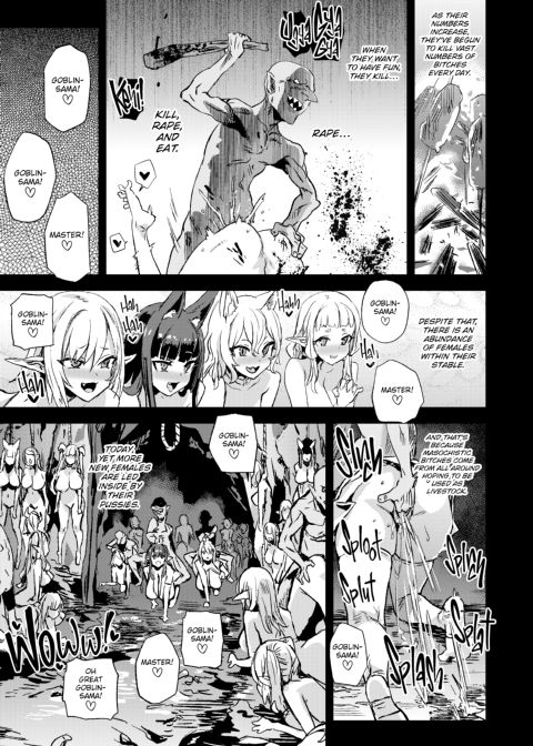 Victim Girls R: Succubus Queen VS Small Fry Goblin Chapter 1 page 40