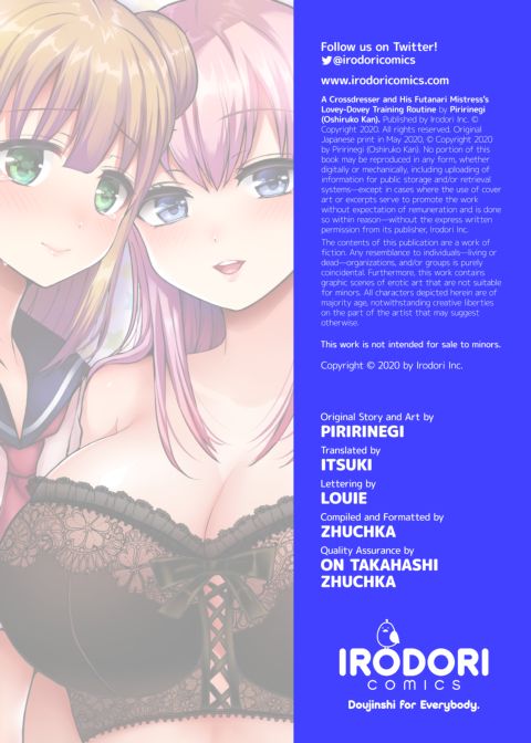 A Crossdresser and His Futanari Mistress's Lovey-Dovey Training Routine Chapter 1 page 24