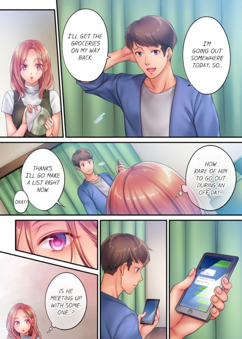 I Can't Resist His Massage! Cheating in Front of My Husband's Eyes Volume 4 Chapter 1 page 32