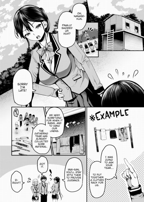 Stranded on a Desert Island Where I Can Creampie All the Girls I Want ~Making My Female Classmates Into My Harem~ Ch.8 Chapter 1 page 5