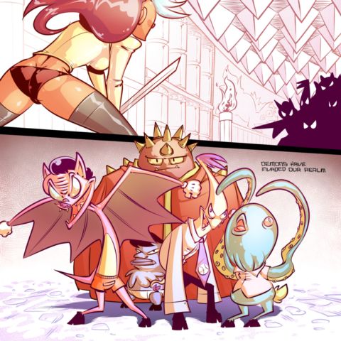 Polly the Demon Hunter Chapter 1 page 2