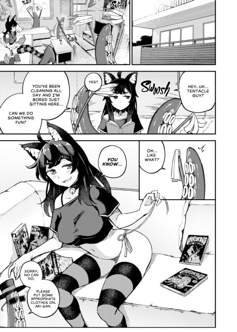 My Housemaid is a Tentacle Monster by Akidearest Chapter 1 page 8
