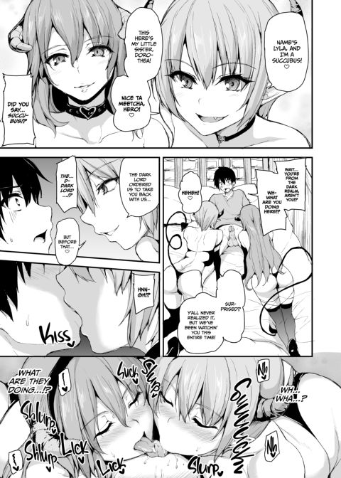 Tales of a Harem in Another World Vol. 5 - Ambushed! The Wild Succubus Sisters Appear! + Vol. 5.5 Chapter 1 page 10