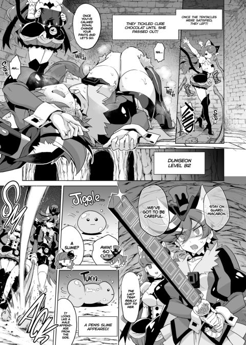 JK Cures VS an Ero Trap Dungeon Chapter 1 page 8