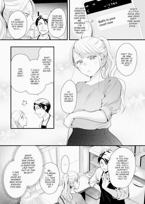 The Part-Timer Can't Contain Herself! Chapter 1 page 2
