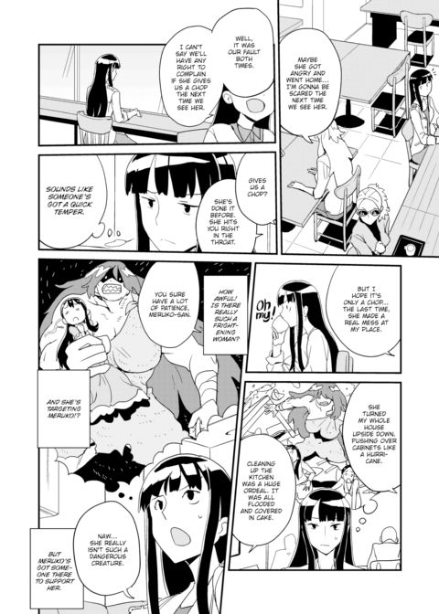 Meruko in a Cafe Chapter 1 page 10