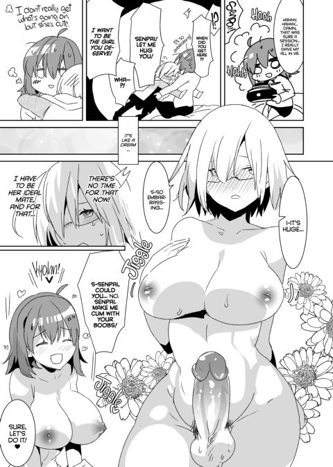 Senpai, Why Don't We Ditch the VR and Have Raw Futa Sex for Real? Chapter 1 page 10