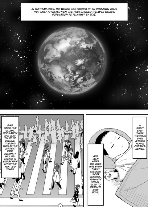 In a World with Fewer Men, More Pussy for Me 1 Chapter 1 page 2