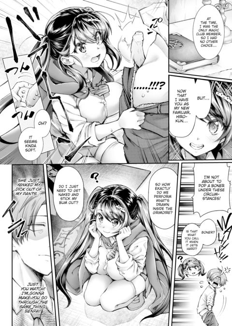 The Magic Club Senpai & Her Familiar Chapter 1 page 6