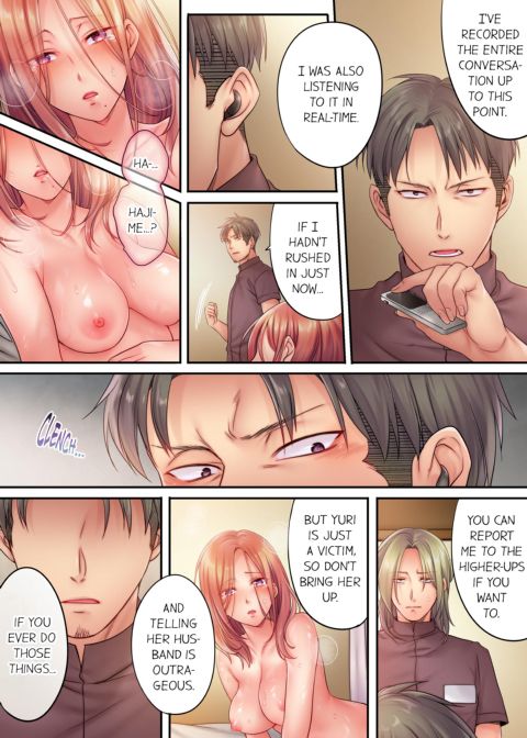 I Can't Resist His Massage! Cheating in Front of My Husband's Eyes Volume 3 Chapter 1 page 54