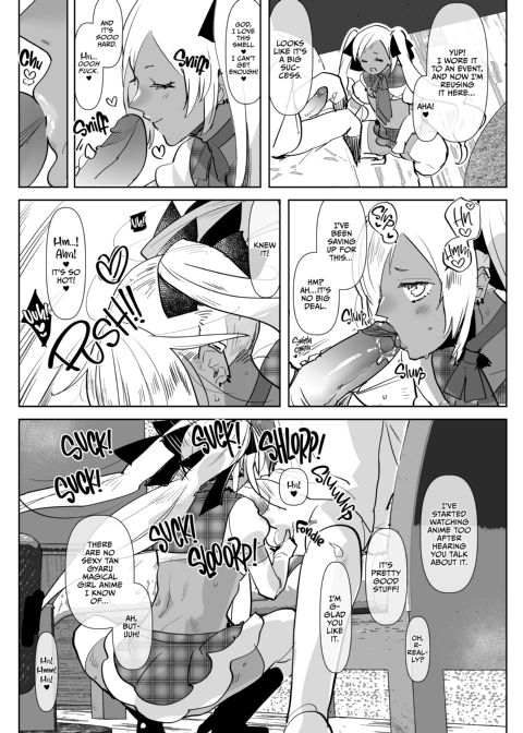 Tan Gyaru Junior Call Boy Reverse Anal Course Chapter 1 page 8