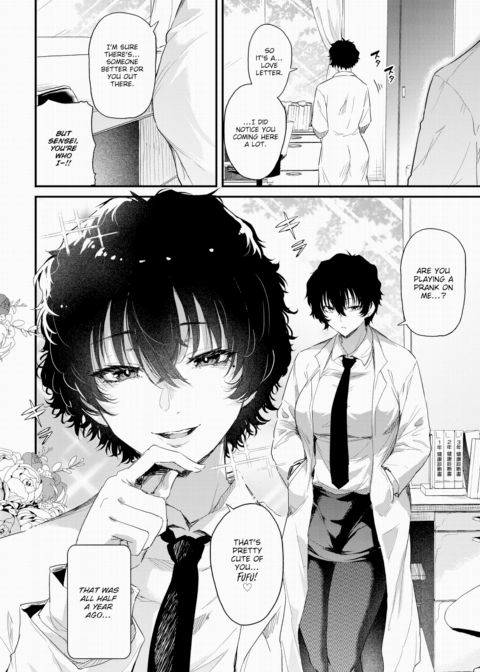 Takanashi-sensei Wants to Fall in Love Chapter 1 page 2