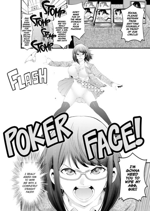 Ms. PussyClit or How I Learned to Stop Worrying about Being Caught and Became a Human Toilet at a Doujin Event Chapter 1 page 9