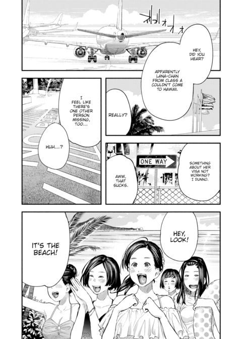 Honolulu-bound From Narita Chapter 1 page 1