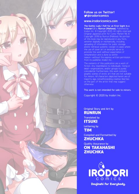 The Gothic Lady I Fell for at First Sight Is a Futanari 2 Chapter 1 page 22
