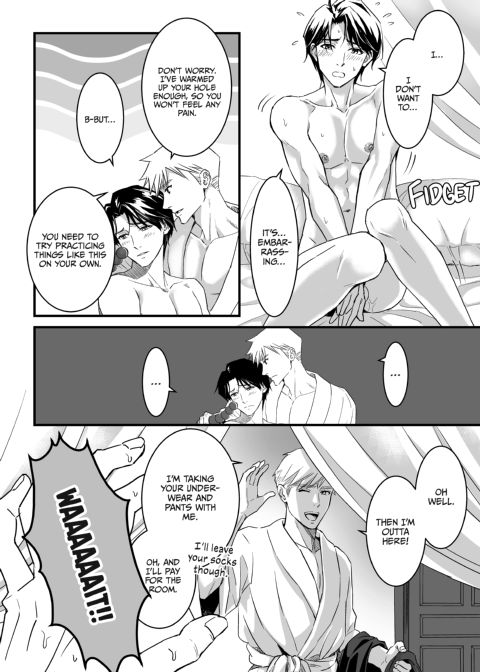 Heaven Cums to Those Who Wait - The One Where He Plays with Gentleman's Toy Chapter 1 page 19