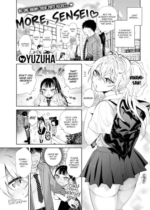 More, Sensei ❤ Chapter 1 page 1