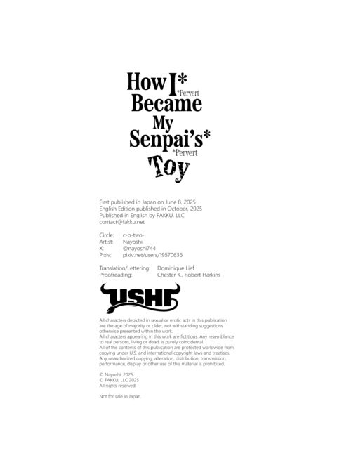 How I Became My Senpai's Toy Chapter 1 page 41