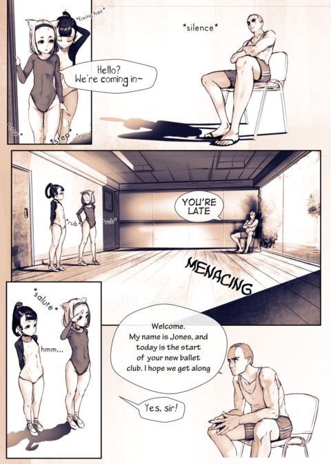 Heeey, teacher, can you give us ballet lessons? Chapter 1 page 16
