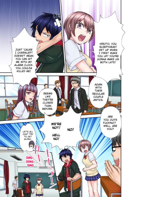 Stop It...You're Gonna Make Me Cum Again! Passionate, Sweaty Sex Everyday With My Awful Childhood Friend! Chapter 1 page 51