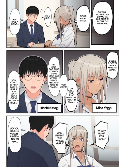 Sweet Love with the Blonde Gyaru Chapter 1 page 3