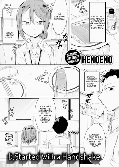 It Started With a Handshake Chapter 1 page 1