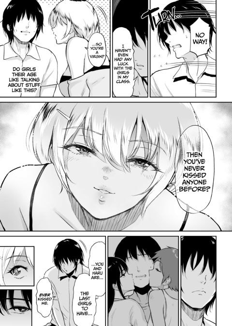 Hot Springs With My Cousins: Reunion With My Thicc Cousins and Our Insemination Session Chapter 1 page 12