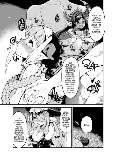 Tricking Female Draph into Rough Sex Chapter 1 page 10