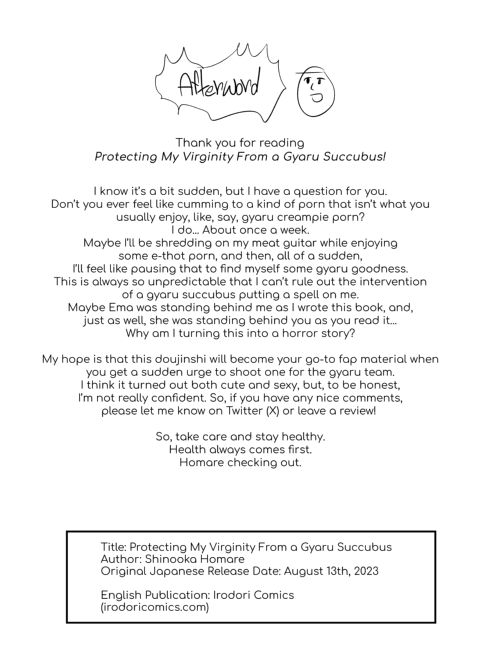 Protecting my Virginity From a Gyaru Succubus Chapter 1 page 49