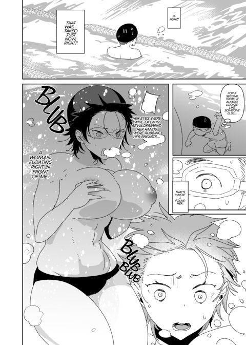 Gender-Bent Bombshell Babe: Meeting My New "Big Sis" At The Pool Chapter 1 page 4