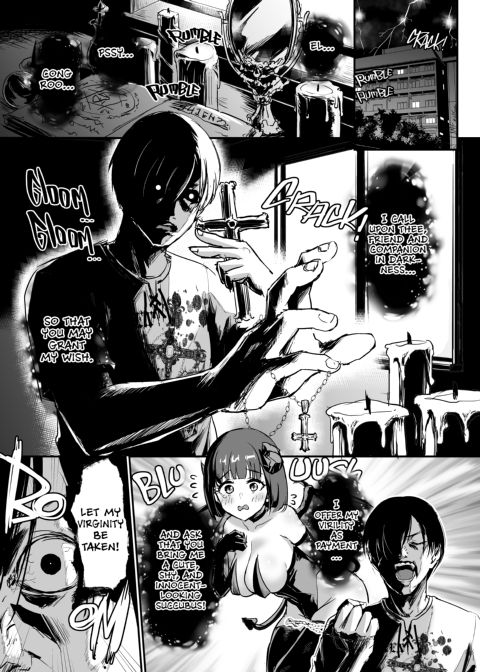 Protecting my Virginity From a Gyaru Succubus Chapter 1 page 4